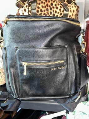 FAWN DESIGN The Original Diaper Bag - Black